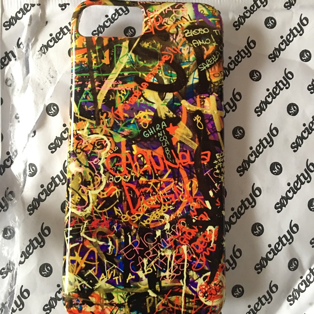 Brand New Society 6 Graffiti IPhone 7 phone Case